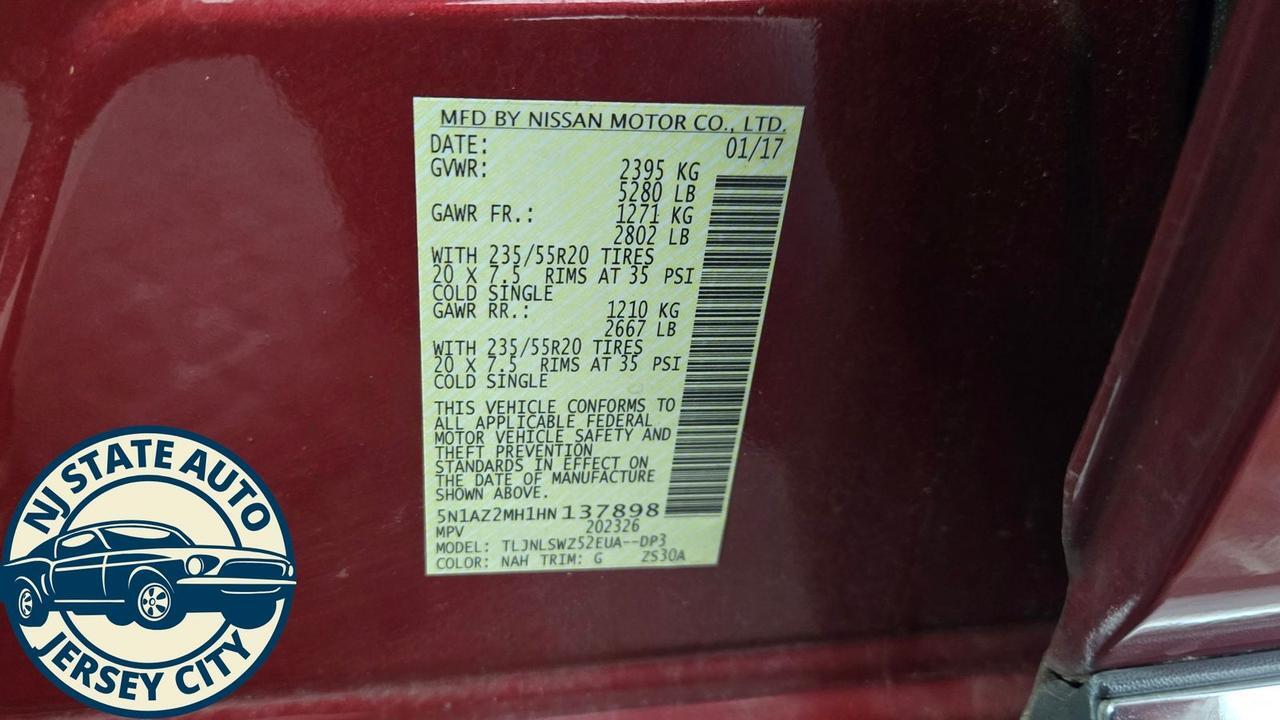 2017 Nissan Murano Platinum Jersey City NJ