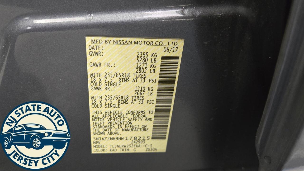 2017 Nissan Murano SL Jersey City NJ