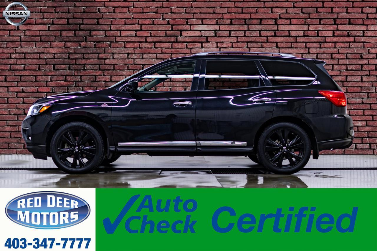 2017 Nissan Pathfinder AWD Platinum Midnight Leather Roof Nav BCam