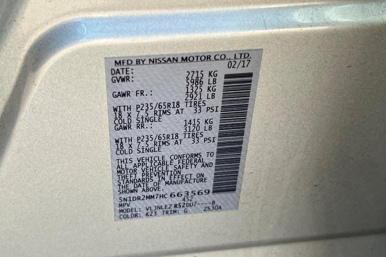 2017 Nissan Pathfinder SV Roseville CA