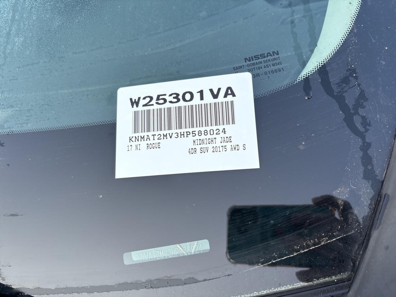 2017 Nissan Rogue S Hagerstown MD