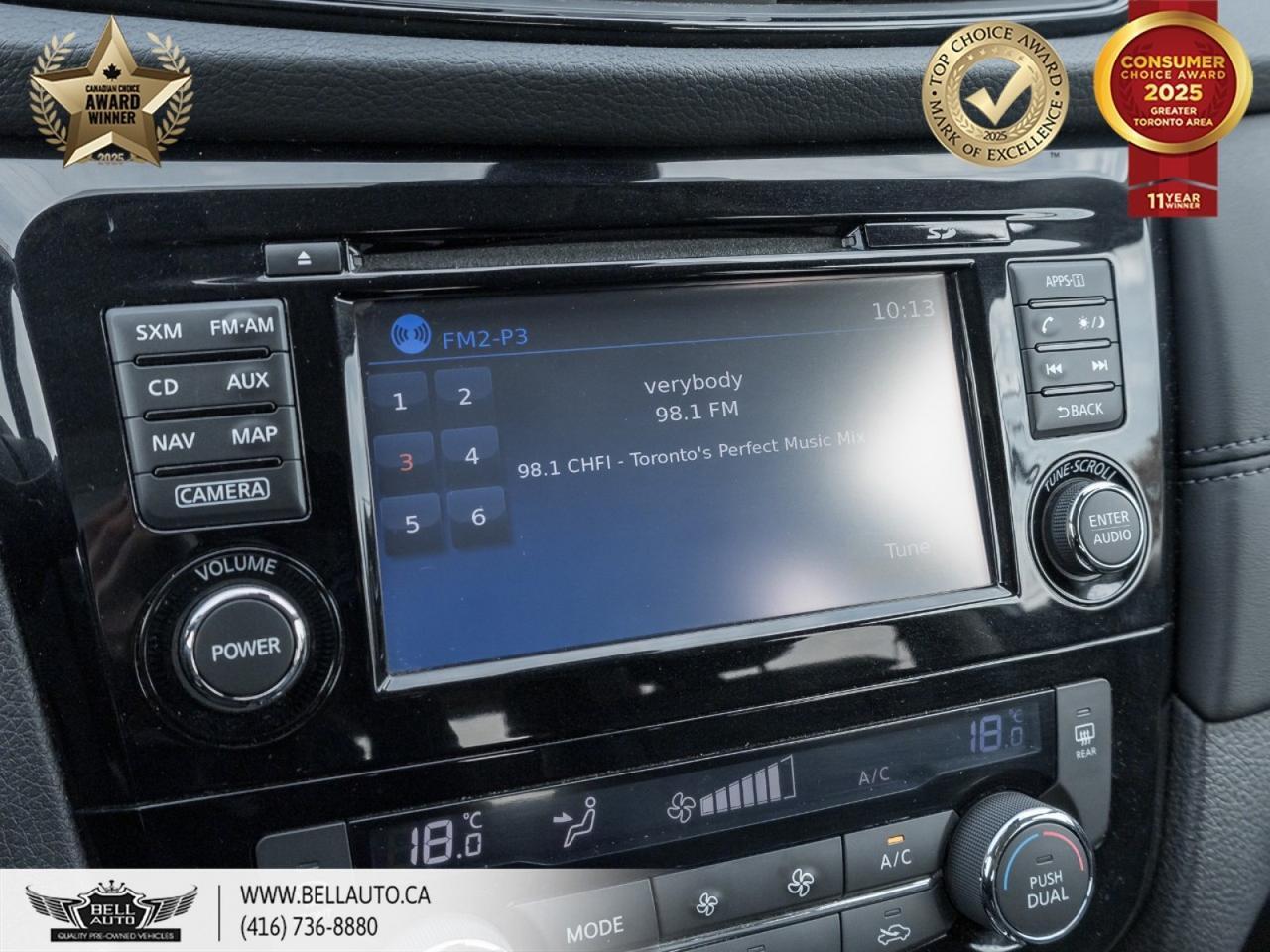 2017 Nissan Rogue SL Platinum | 360CAMERA | BOSESOUND | PARKASSIST | HEATED&POWERSEATS | PANORAMICROOF | NOACCIDENT Toronto ON