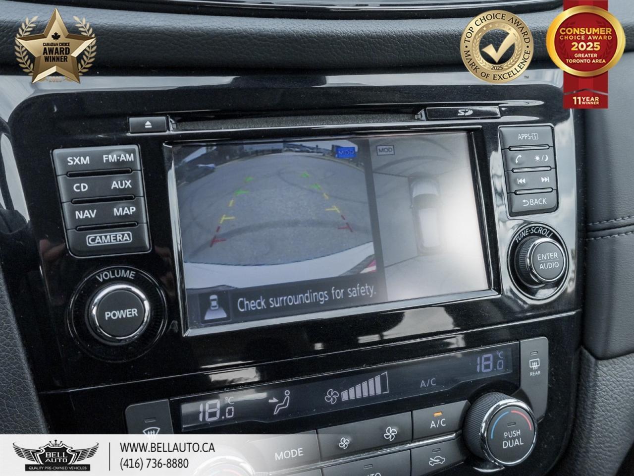 2017 Nissan Rogue SL Platinum | 360CAMERA | BOSESOUND | PARKASSIST | HEATED&POWERSEATS | PANORAMICROOF | NOACCIDENT Toronto ON