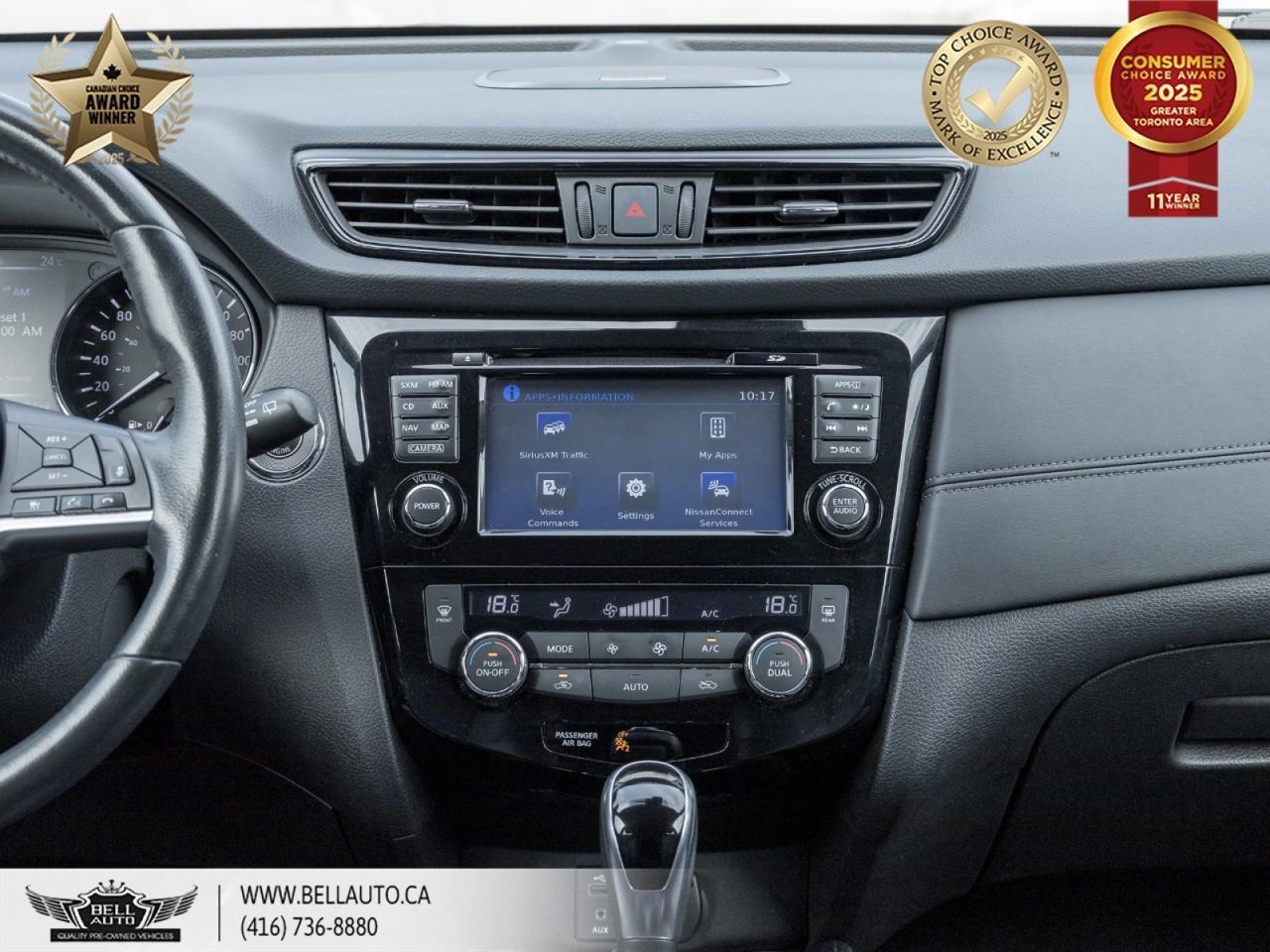 2017 Nissan Rogue SL Platinum | 360CAMERA | BOSESOUND | PARKASSIST | HEATED&POWERSEATS | PANORAMICROOF | NOACCIDENT Toronto ON
