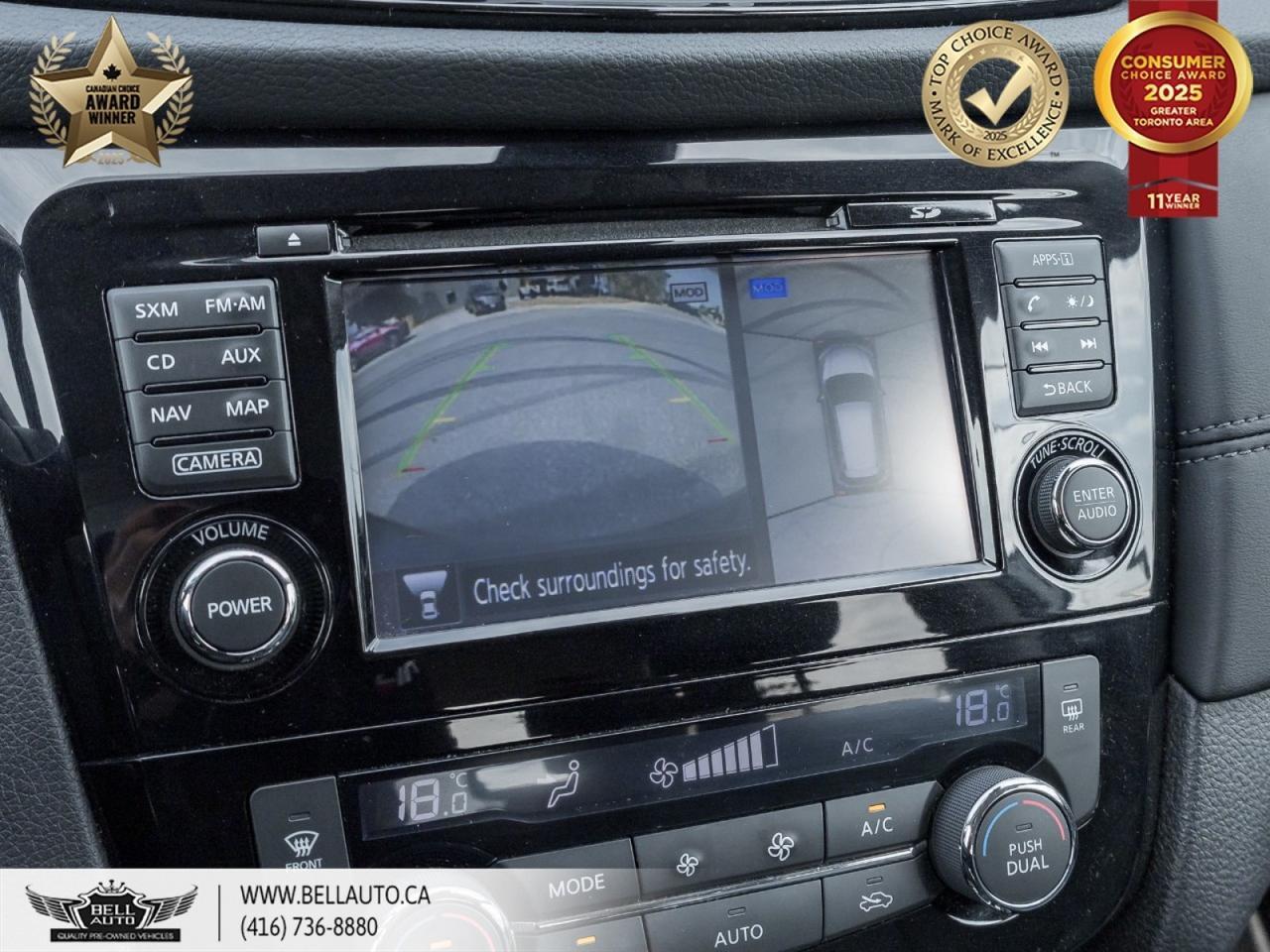 2017 Nissan Rogue SL Platinum | 360CAMERA | BOSESOUND | PARKASSIST | HEATED&POWERSEATS | PANORAMICROOF | NOACCIDENT Toronto ON