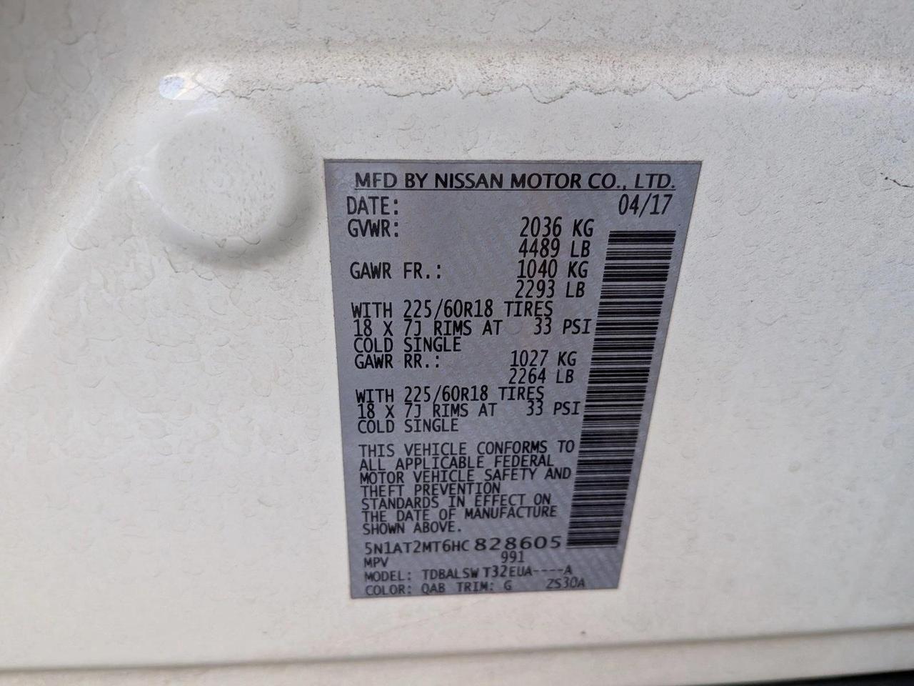 2017 Nissan Rogue SL Roseville CA