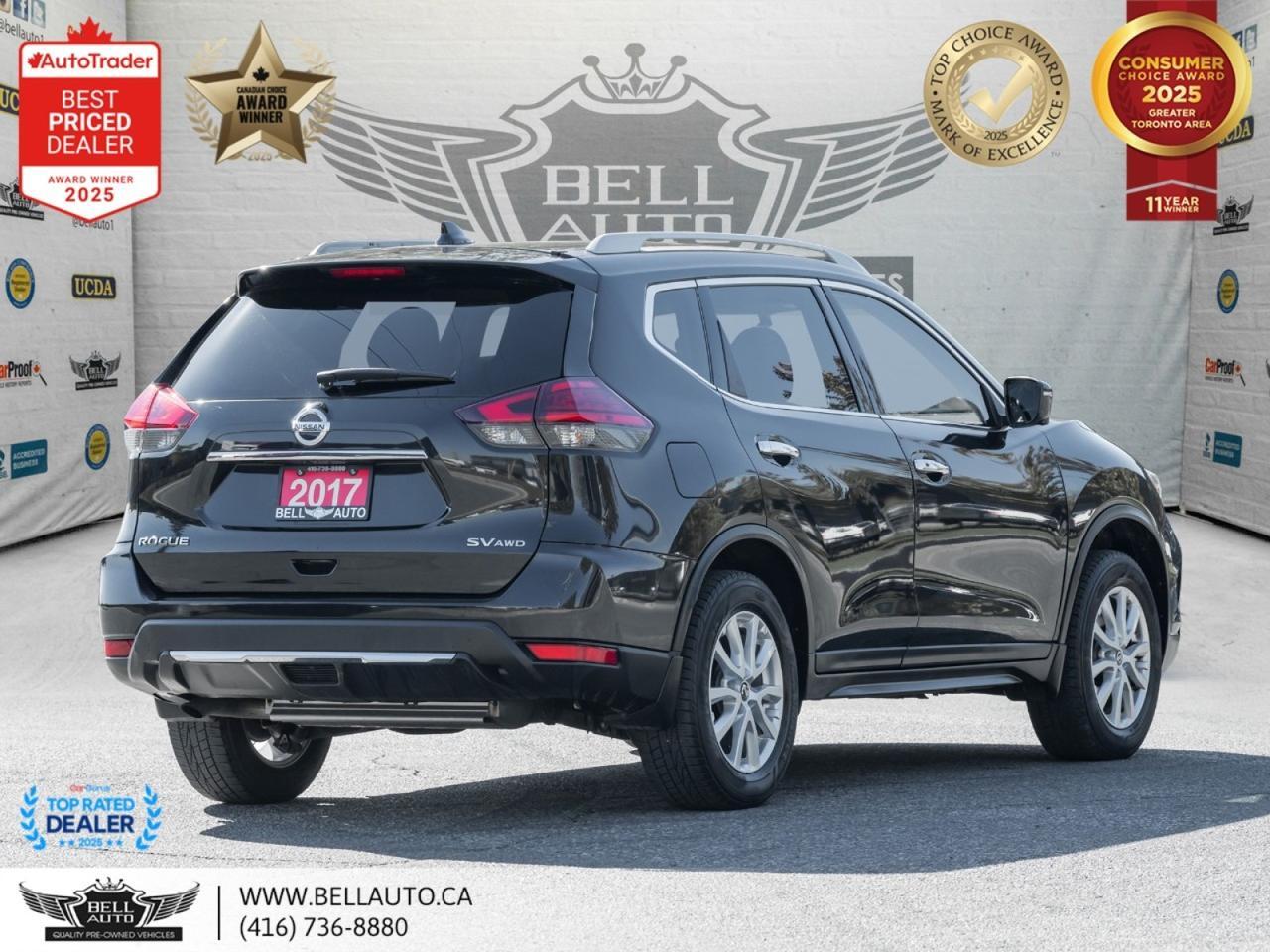 2017 Nissan Rogue SV | AWD | NAVI | 360CAM | PANO | PWR&HTD SEAT | KEYLESS Toronto ON