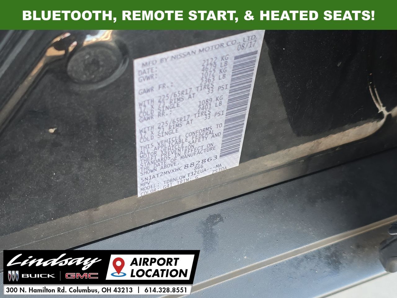 2017 Nissan Rogue SV Columbus OH