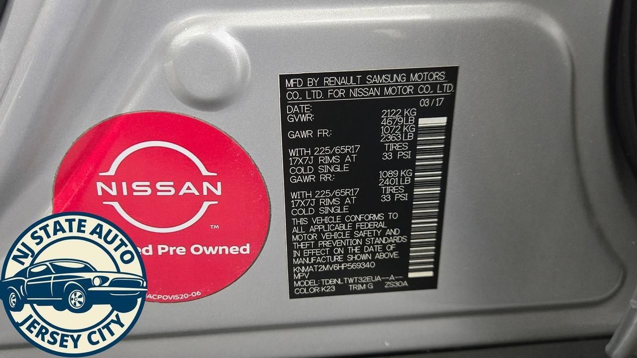 2017 Nissan Rogue SV Jersey City NJ