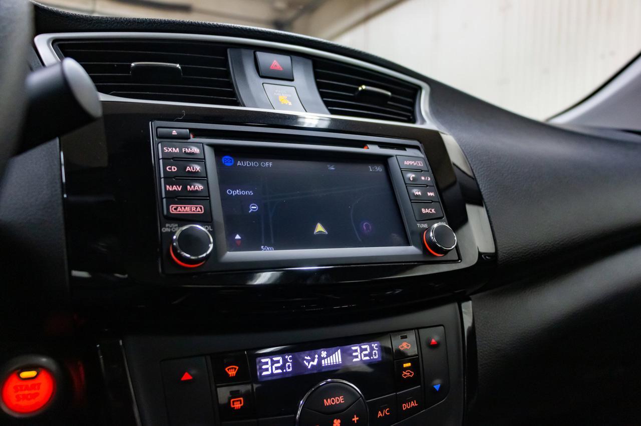 2017 Nissan Sentra SL Leather Roof Nav BCam Red Deer AB