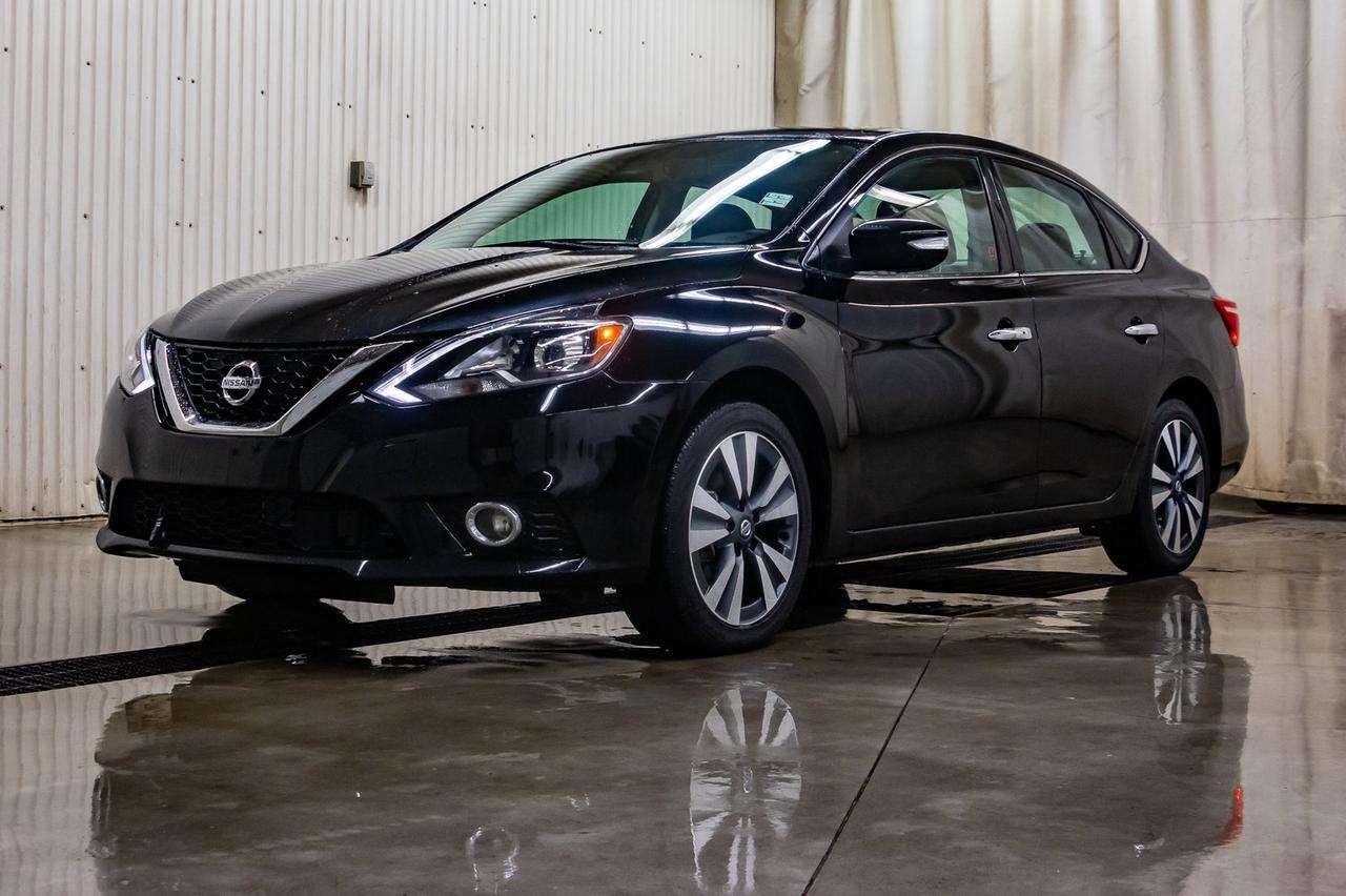2017 Nissan Sentra SL Leather Roof Nav BCam Red Deer AB