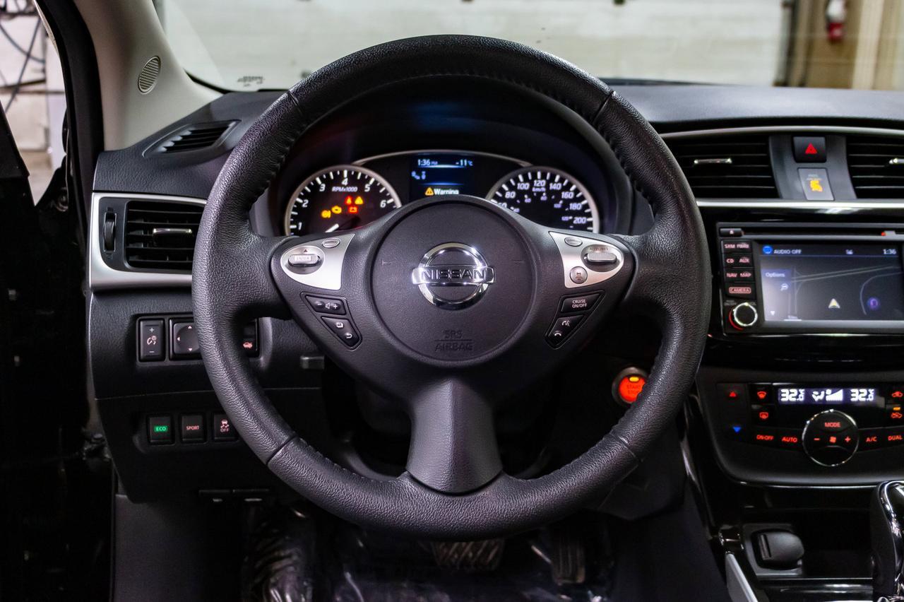 2017 Nissan Sentra SL Leather Roof Nav BCam Red Deer AB