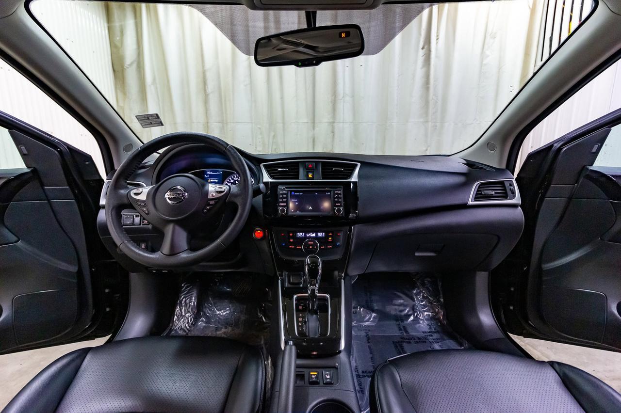 2017 Nissan Sentra SL Leather Roof Nav BCam Red Deer AB