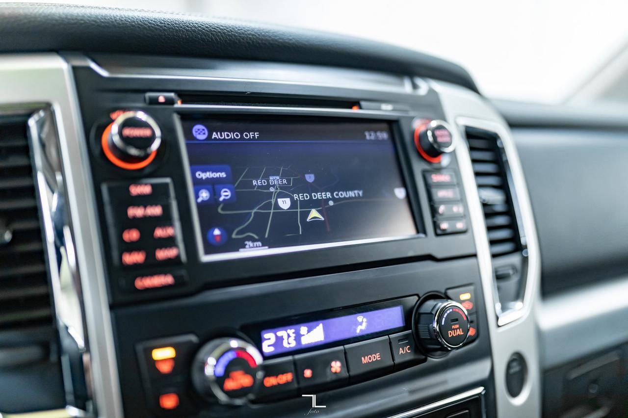 2017 Nissan Titan 4x4 Crew Cab Pro-4X Leather Nav BCam Red Deer AB