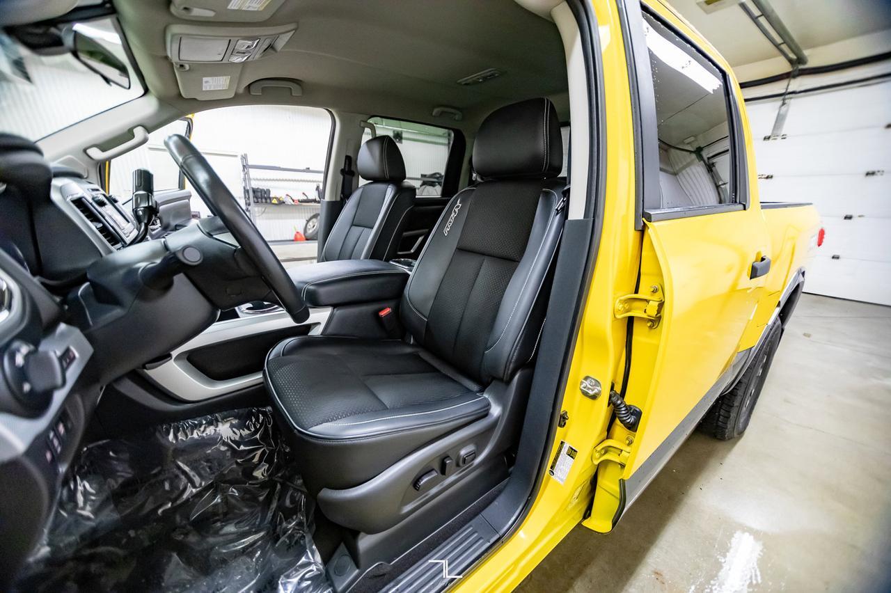 2017 Nissan Titan 4x4 Crew Cab Pro-4X Leather Nav BCam Red Deer AB