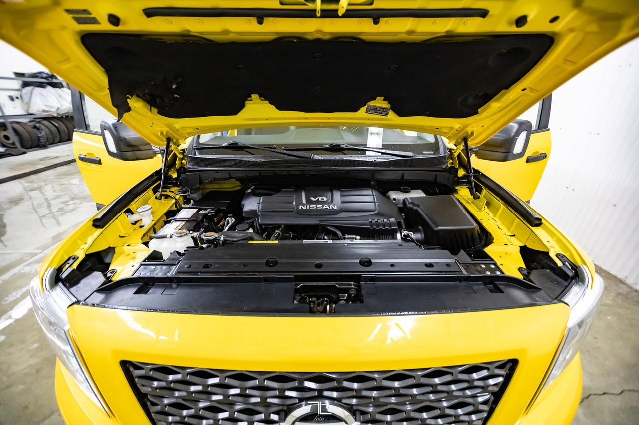 2017 Nissan Titan 4x4 Crew Cab Pro-4X Leather Nav BCam Red Deer AB