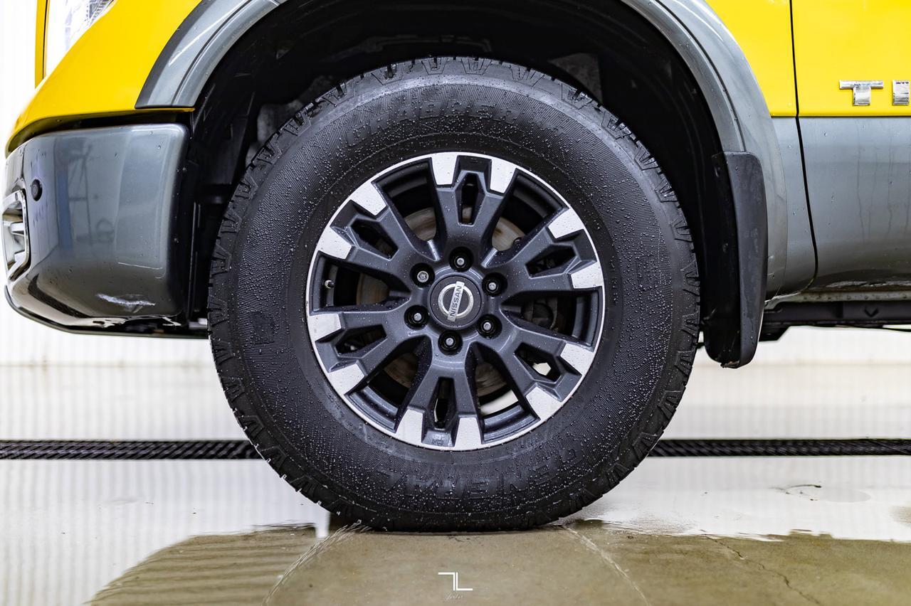 2017 Nissan Titan 4x4 Crew Cab Pro-4X Leather Nav BCam Red Deer AB