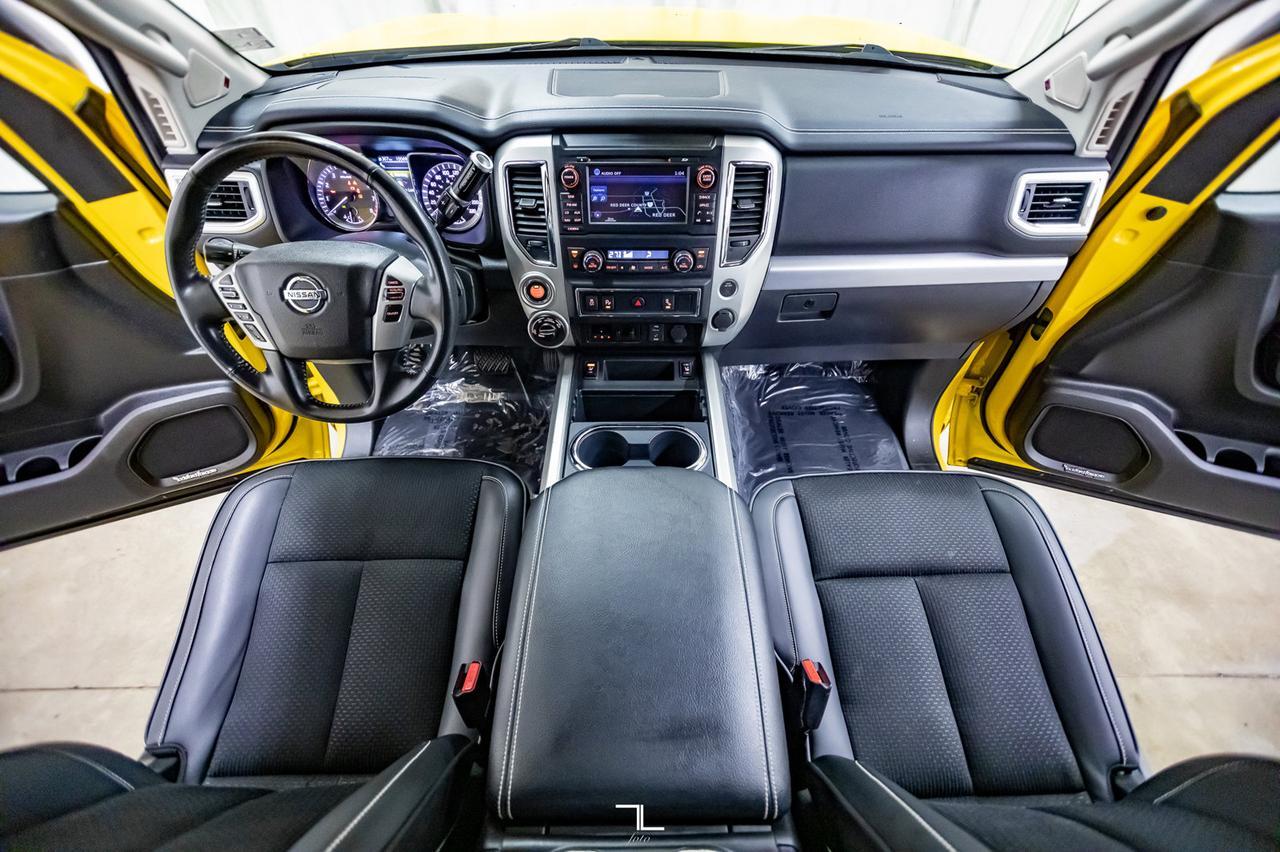 2017 Nissan Titan 4x4 Crew Cab Pro-4X Leather Nav BCam Red Deer AB