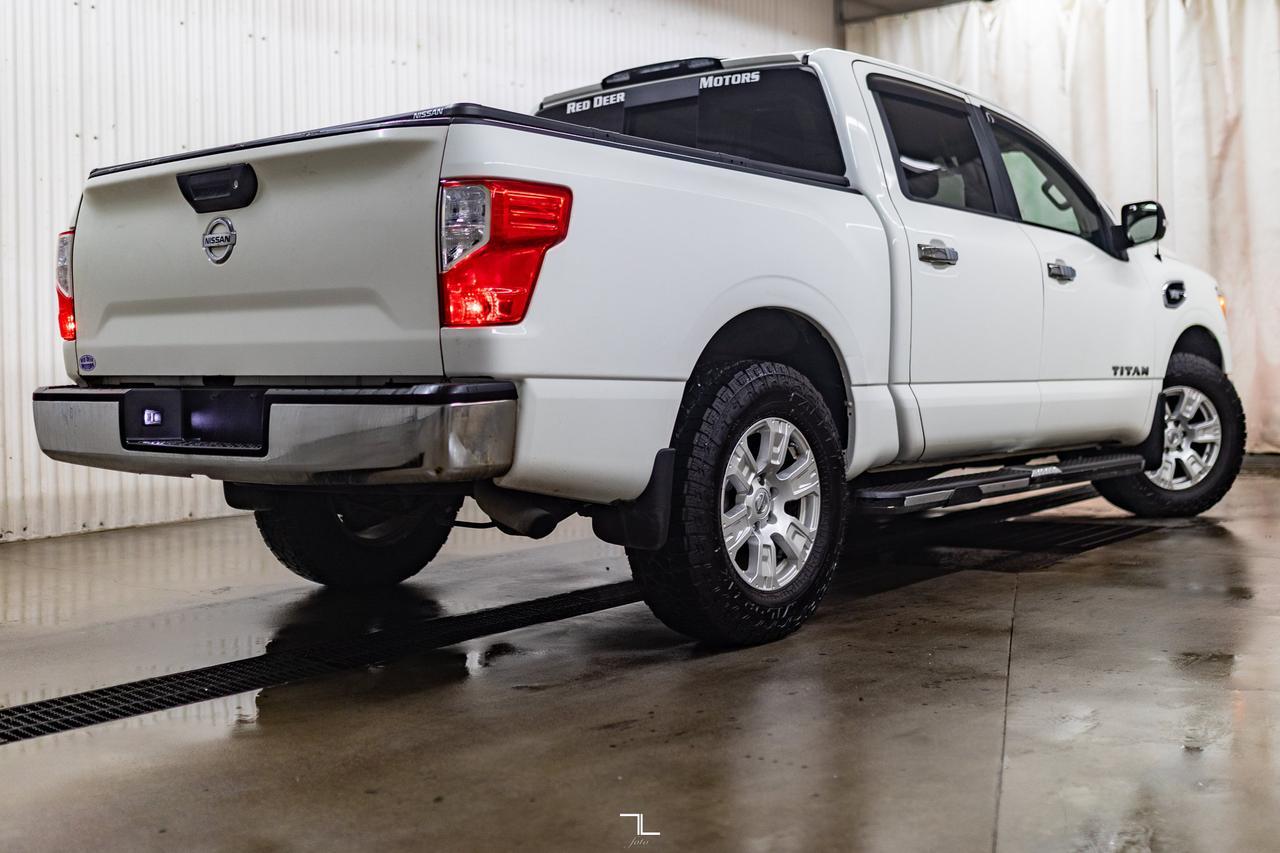 2017 Nissan Titan 4x4 Crew Cab S Red Deer AB