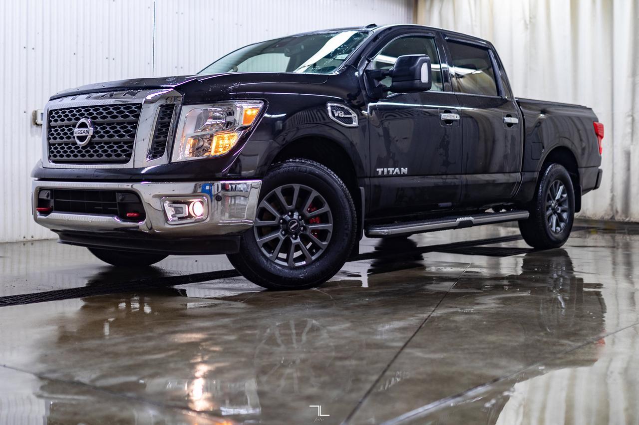 2017 Nissan Titan 4x4 Crew Cab SV Nav BCam Red Deer AB