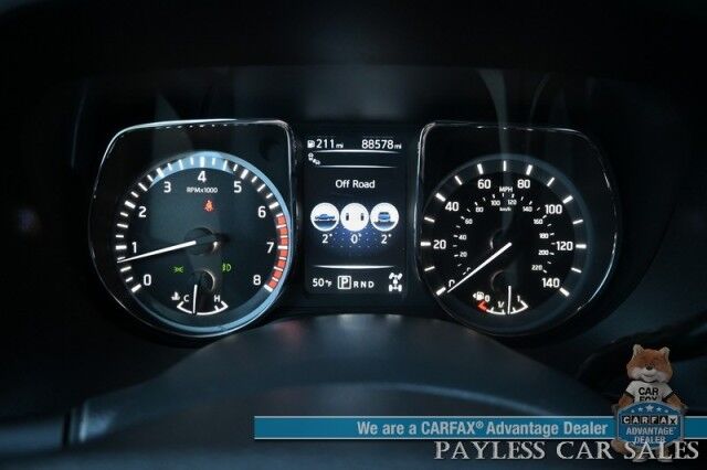 2017 Nissan Titan PRO-4X / 4X4 / 5.6L V8 / Crew Cab / Power & Heated Leather Seats / Rockford Fosgate Speakers / NAV / Blind Spot / Bluetooth / Back Up Camera / Keyless Entry & Start / Tonneau Cover / Bed Liner / Tow Pkg Anchorage AK