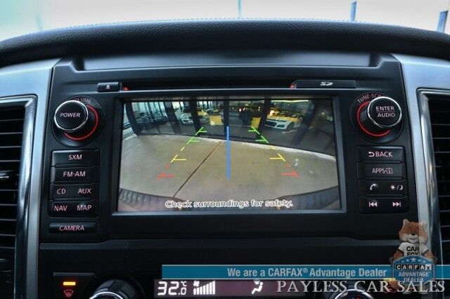 2017 Nissan Titan PRO-4X / 4X4 / 5.6L V8 / Crew Cab / Power & Heated Leather Seats / Rockford Fosgate Speakers / NAV / Blind Spot / Bluetooth / Back Up Camera / Keyless Entry & Start / Tonneau Cover / Bed Liner / Tow Pkg Anchorage AK