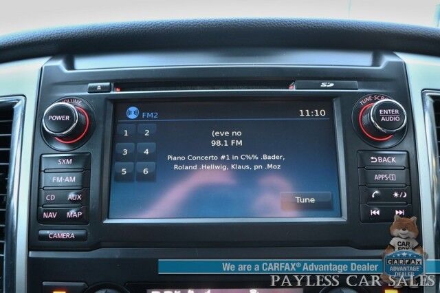 2017 Nissan Titan PRO-4X / 4X4 / 5.6L V8 / Crew Cab / Power & Heated Leather Seats / Rockford Fosgate Speakers / NAV / Blind Spot / Bluetooth / Back Up Camera / Keyless Entry & Start / Tonneau Cover / Bed Liner / Tow Pkg Anchorage AK