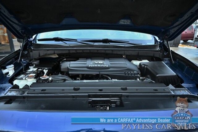 2017 Nissan Titan PRO-4X / 4X4 / 5.6L V8 / Crew Cab / Power & Heated Leather Seats / Rockford Fosgate Speakers / NAV / Blind Spot / Bluetooth / Back Up Camera / Keyless Entry & Start / Tonneau Cover / Bed Liner / Tow Pkg Anchorage AK