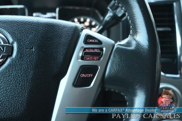 2017 Nissan Titan PRO-4X / 4X4 / 5.6L V8 / Crew Cab / Power & Heated Leather Seats / Rockford Fosgate Speakers / NAV / Blind Spot / Bluetooth / Back Up Camera / Keyless Entry & Start / Tonneau Cover / Bed Liner / Tow Pkg Anchorage AK