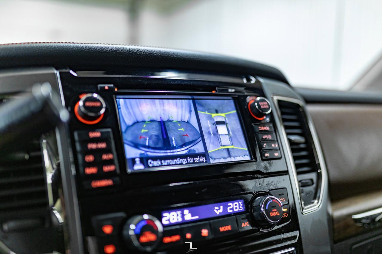 2017 Nissan Titan XD 4x4 Crew Cab Platinum Reserve Diesel Leather Roof Nav Red Deer AB