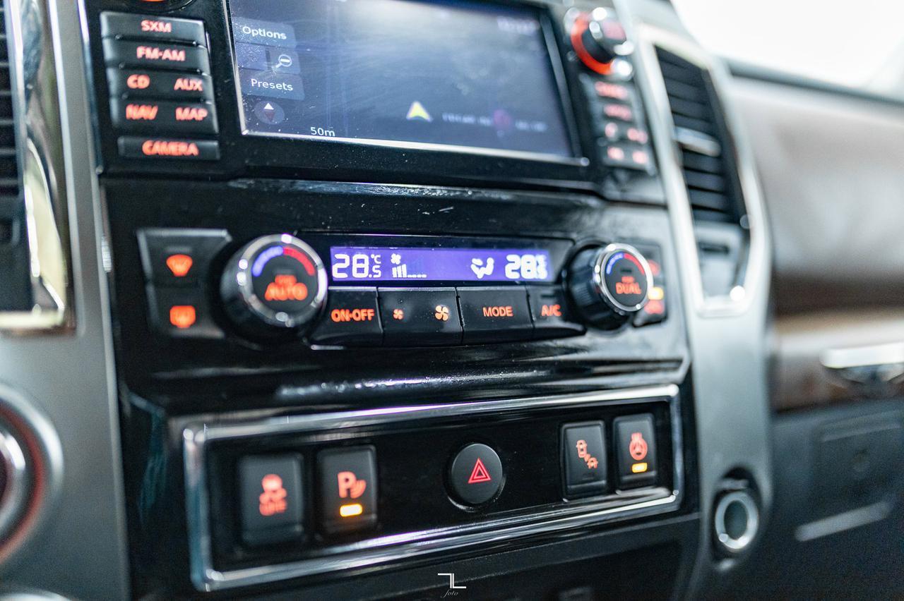 2017 Nissan Titan XD 4x4 Crew Cab Platinum Reserve Diesel Leather Roof Nav Red Deer AB