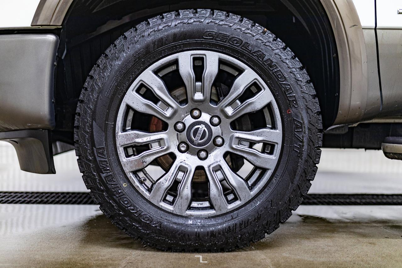 2017 Nissan Titan XD 4x4 Crew Cab Platinum Reserve Diesel Leather Roof Nav Red Deer AB