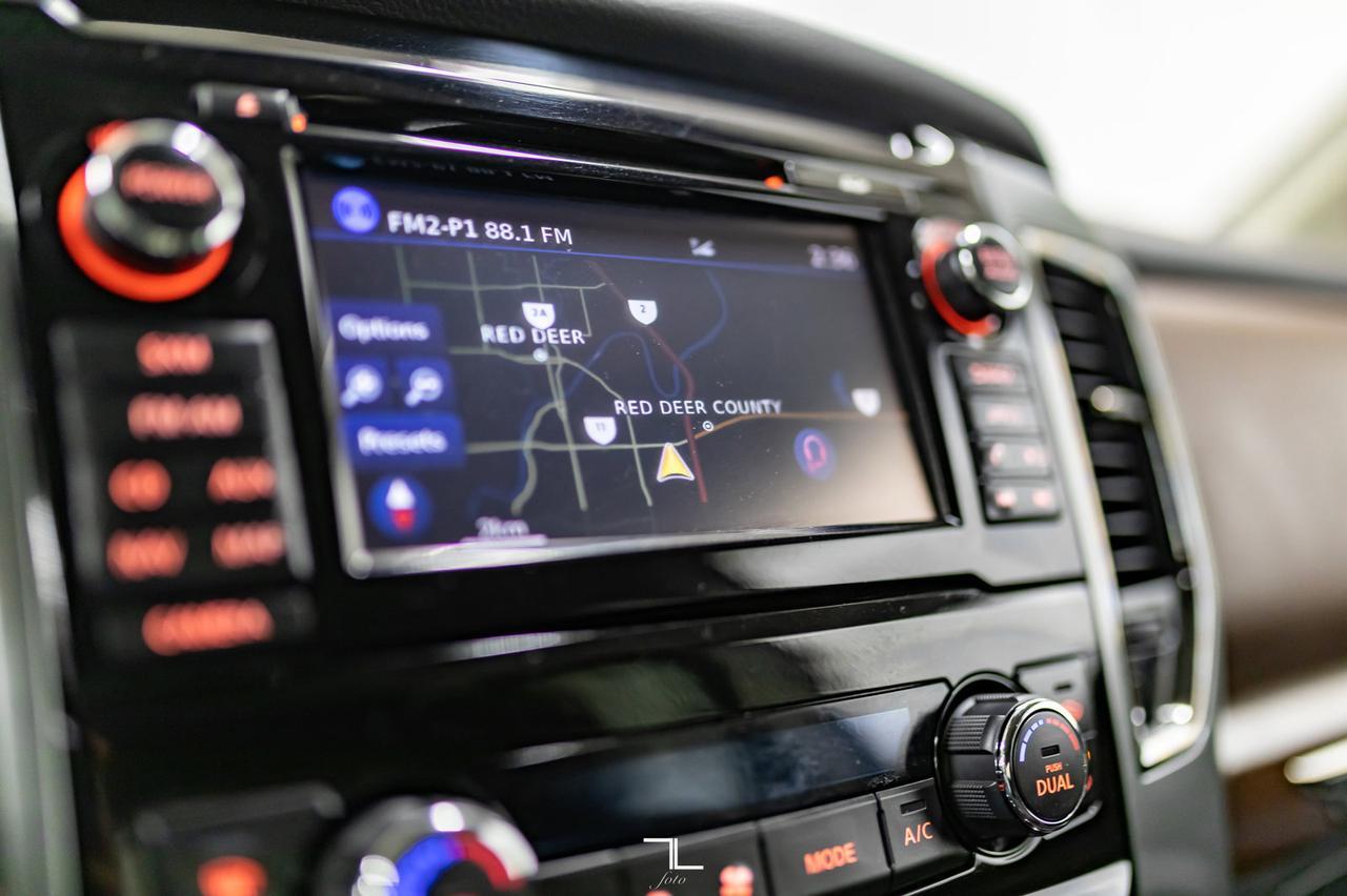 2017 Nissan Titan XD 4x4 Crew Cab Platinum Reserve Leather Roof Nav Red Deer AB