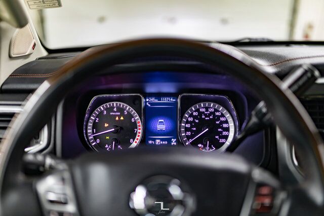 2017 Nissan Titan XD 4x4 Crew Cab Platinum Reserve Leather Roof Nav Red Deer AB