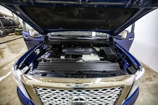 2017 Nissan Titan XD 4x4 Crew Cab Platinum Reserve Leather Roof Nav Red Deer AB