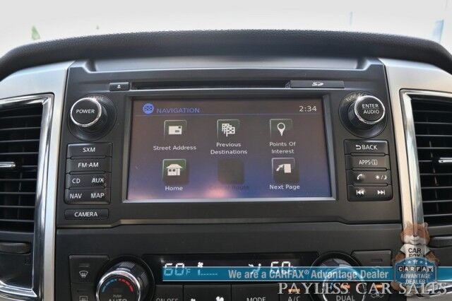 2017 Nissan Titan XD PRO-4X / 4X4 / Turbo Diesel / Convenience Pkg / Crew Cab / Auto Start / Front & Rear Heated Leather Seats / Heated Steering / NAV / Rockford Fosgate Audio / Bluetooth / Westin HDX Guard / Only 35K Miles / Tow Pkg Anchorage AK