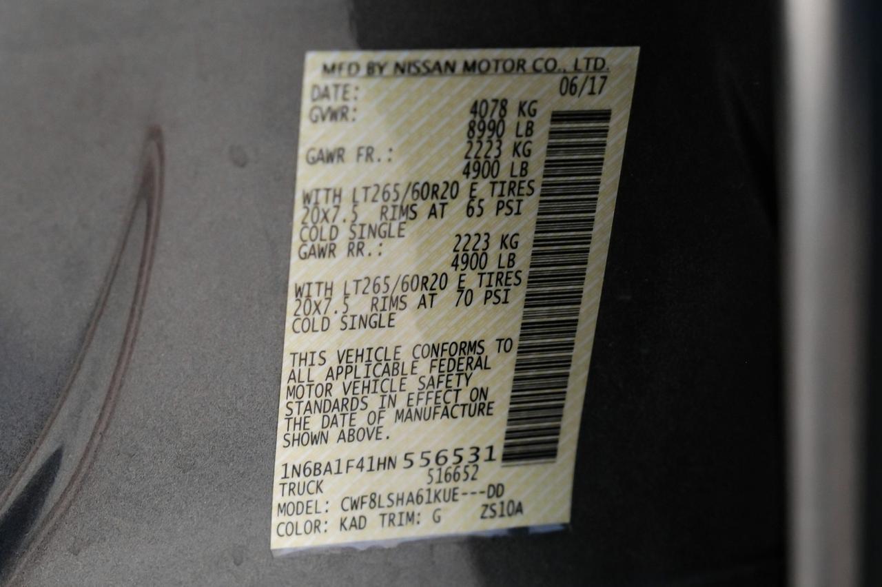 2017 Nissan Titan XD SV CREW CAB 4WD AUTOMATIC BLIND SPOT ASSIST NAVIGATION HEATED SEATS REAR CAMERA Carrollton TX