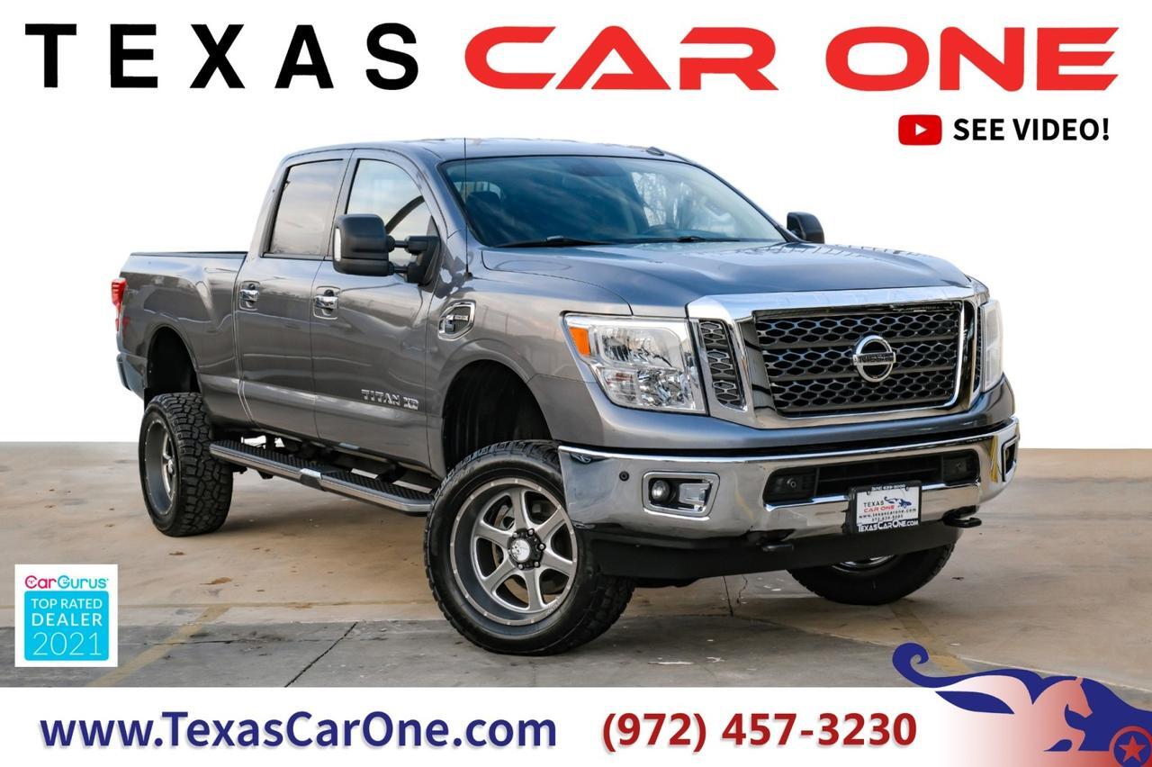 2017 Nissan Titan XD SV CREW CAB 4WD AUTOMATIC BLIND SPOT ASSIST NAVIGATION HEATED SEATS REAR CAMERA