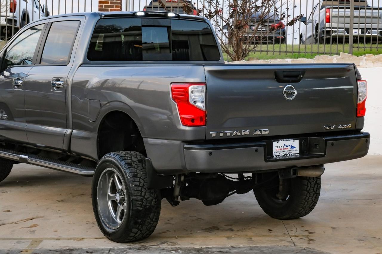 2017 Nissan Titan XD SV CREW CAB 4WD AUTOMATIC BLIND SPOT ASSIST NAVIGATION HEATED SEATS REAR CAMERA Carrollton TX