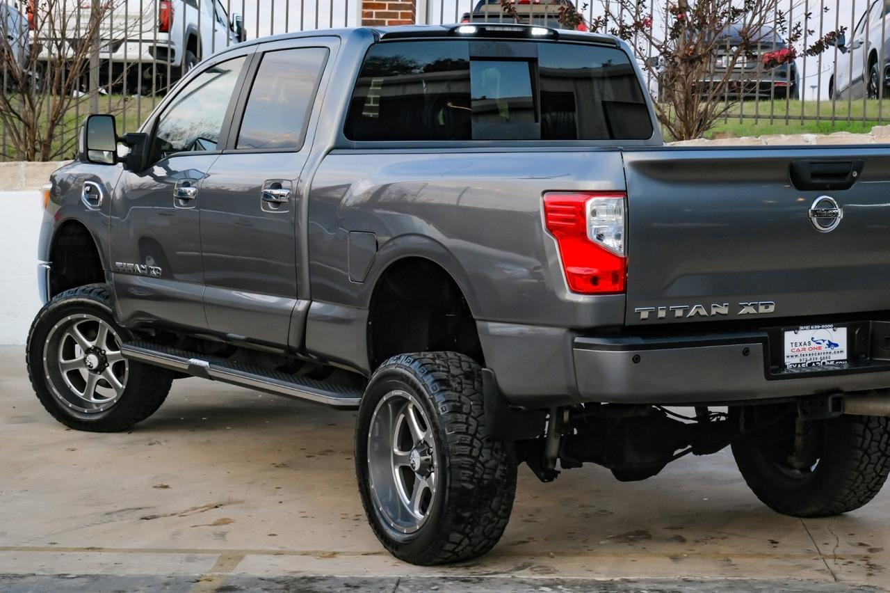 2017 Nissan Titan XD SV CREW CAB 4WD AUTOMATIC BLIND SPOT ASSIST NAVIGATION HEATED SEATS REAR CAMERA Carrollton TX