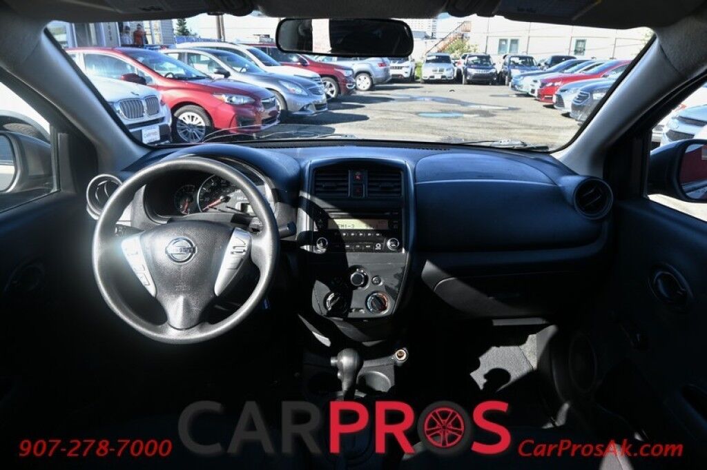 2017 Nissan Versa Sedan S Plus 1.6L - Automatic - Bluetooth - Cruise Control - Power Mirrors - Low Miles - 1 Owner Anchorage AK