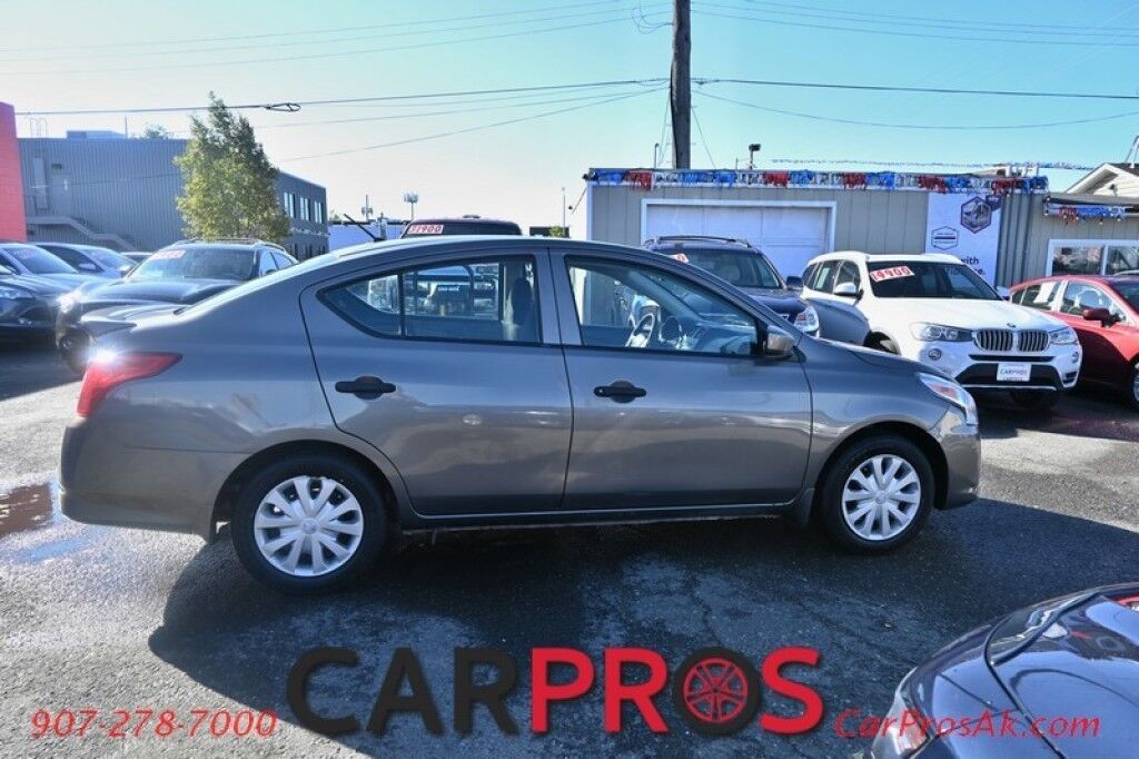 2017 Nissan Versa Sedan S Plus 1.6L - Automatic - Bluetooth - Cruise Control - Power Mirrors - Low Miles - 1 Owner Anchorage AK
