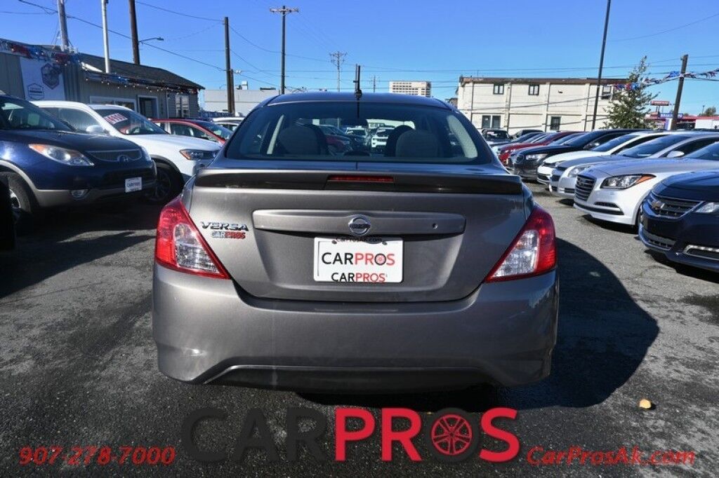 2017 Nissan Versa Sedan S Plus 1.6L - Automatic - Bluetooth - Cruise Control - Power Mirrors - Low Miles - 1 Owner Anchorage AK