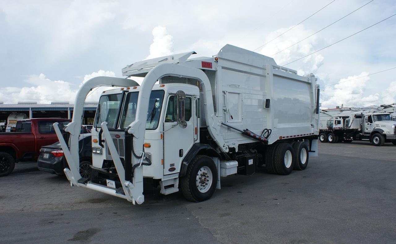 2017 Peterbilt 320 40 yard Heil Front Loader Garbage Truck