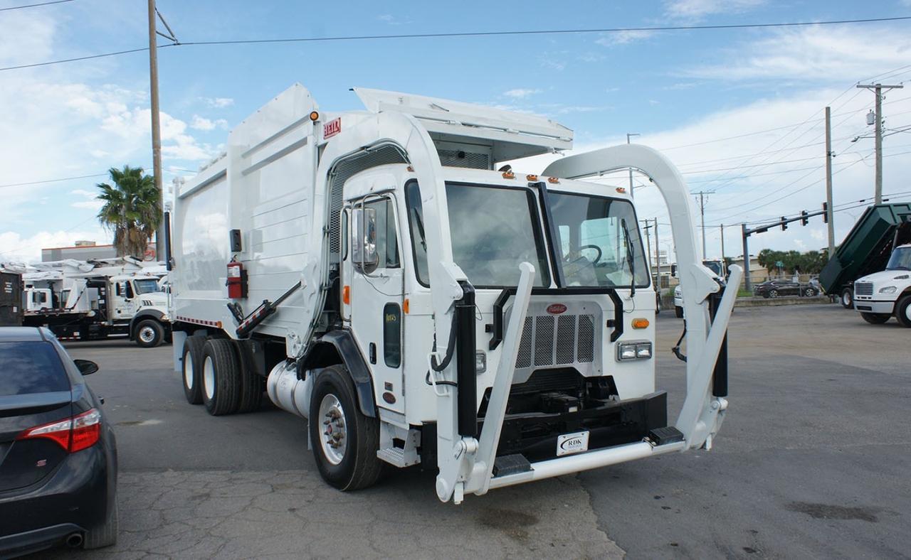 2017 Peterbilt 320 40 yard Heil Front Loader Garbage Truck