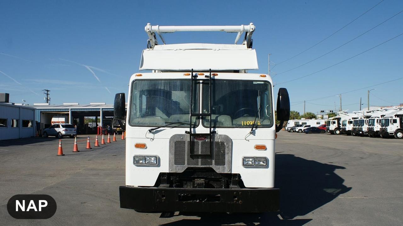 2017 Peterbilt 320 44 yard Heil Front Loader Garbage Truck Tampa FL