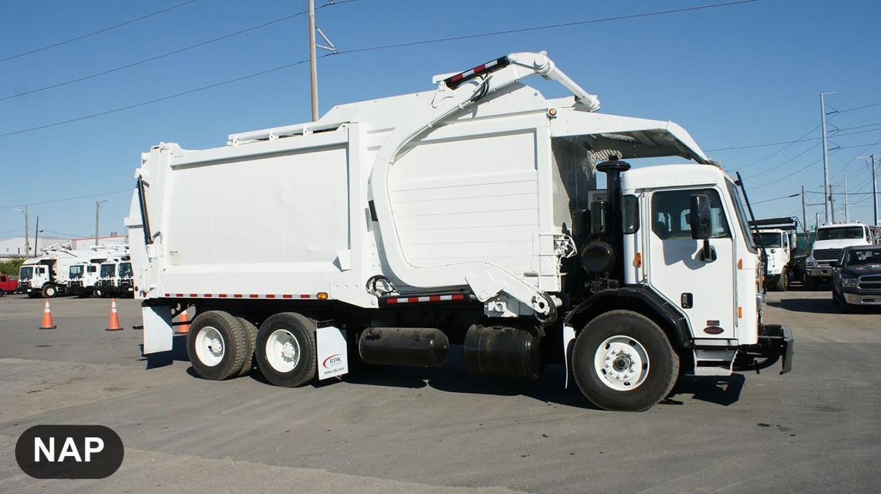 2017 Peterbilt 320 44 yard Heil Front Loader Garbage Truck