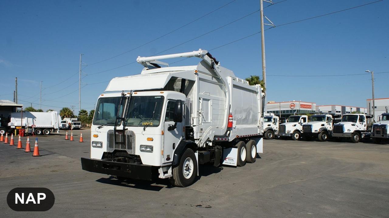 2017 Peterbilt 320 44 yard Heil Front Loader Garbage Truck