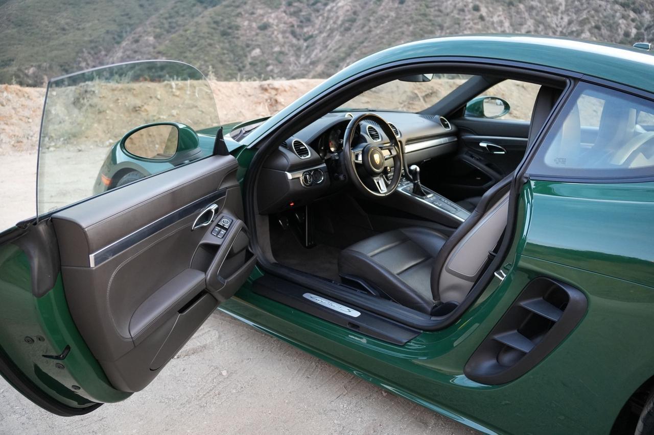 2017 Porsche 718 Cayman S Paint to Sample Irish Green 6-Speed Manual Portland OR