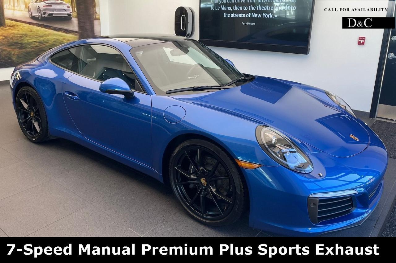 2017 Porsche 911 Carrera 7-Speed Manual Premium Package Sports Exhaust Portland OR